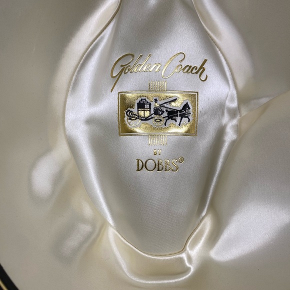 Vintage Golden Coach By Dobbs Cream Hat - Picture 5 of 8